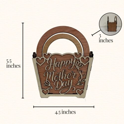 Happy Mothers Day M. Basket Measurement