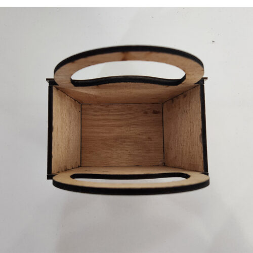 Best Mom Ever Sunflower Mini Wooden Basket - Image 5