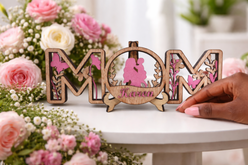 Personalized Mom Plaque with Name | Unique Gift for Mothers & Home Decor