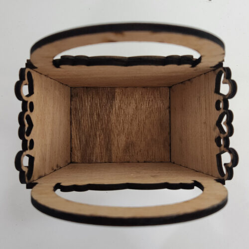 Happy Mother's Day Mini Wooden Basket - Image 5