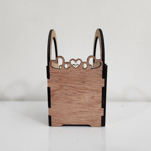 Happy Mother's Day Mini Wooden Basket - Image 3