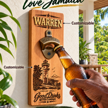 Jamaican Cedar Bottle Opener Flyer